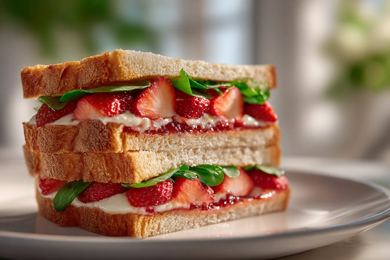 292 easy strawberry sandwich for simple meal planning 1 699f158582f9f