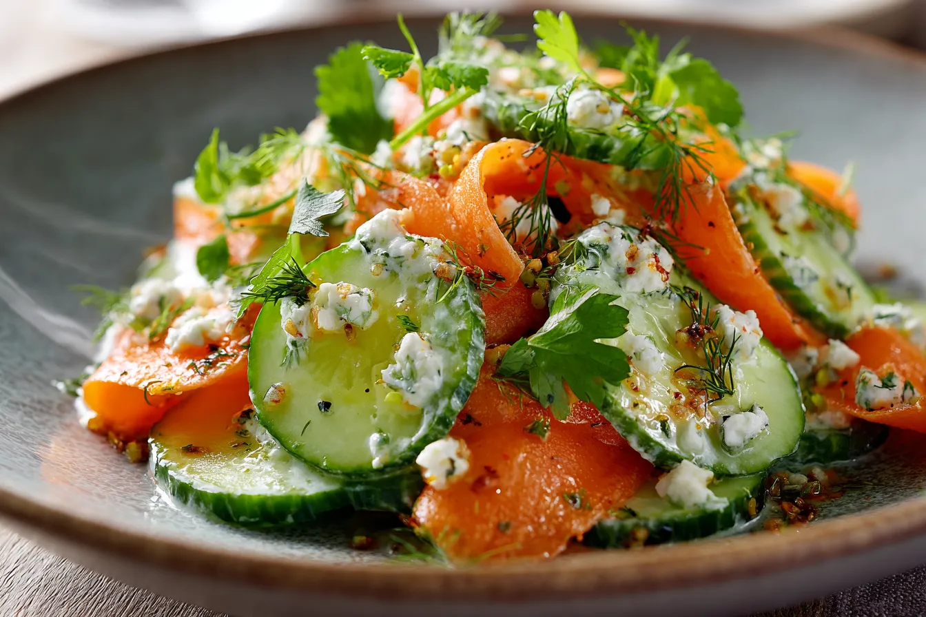 292 everyday creamy cucumber carrot salad for healthy planning 4 699a622804a34