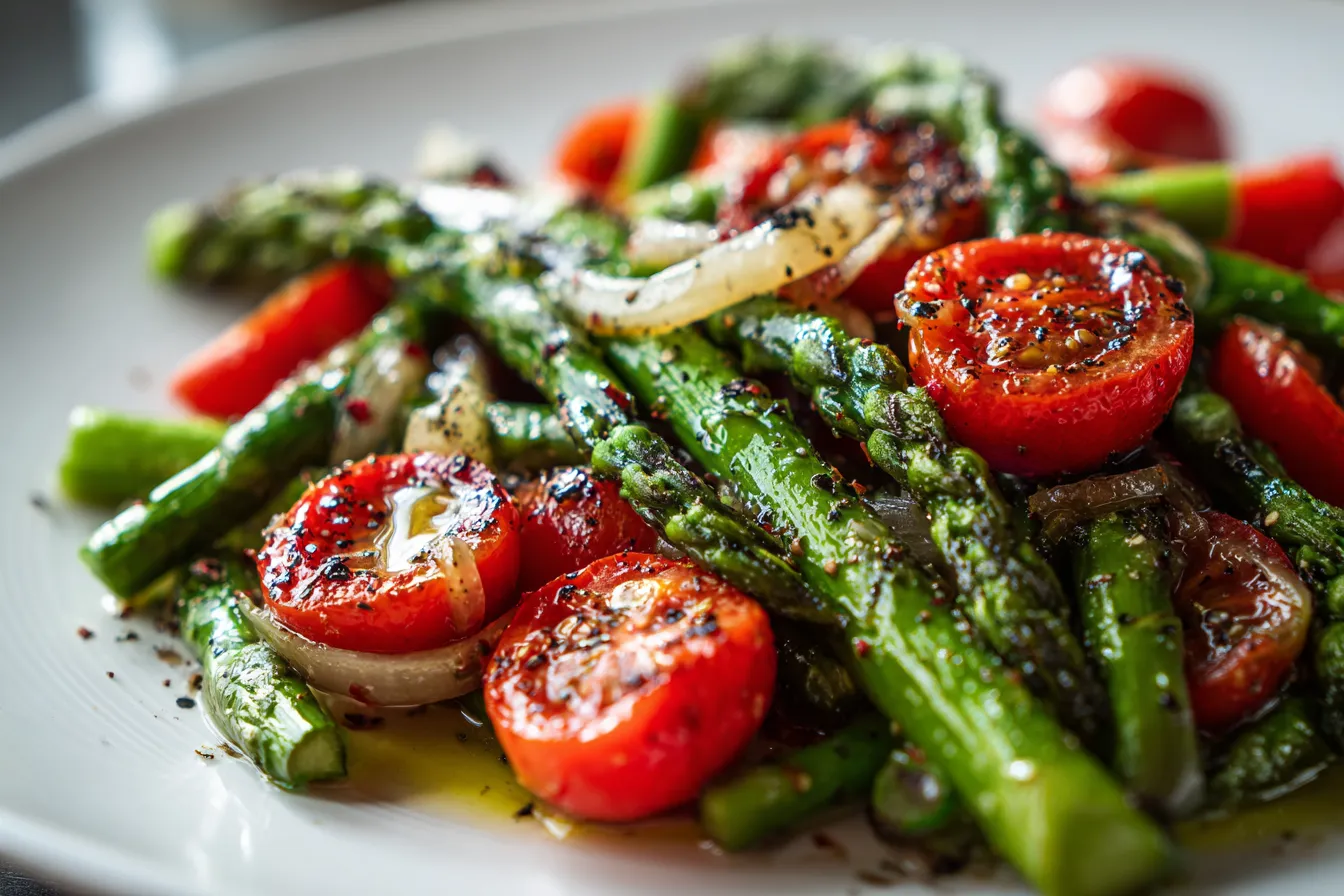 292 fresh asparagus tomato salad for simple meal prep 1 699f13d54fc38
