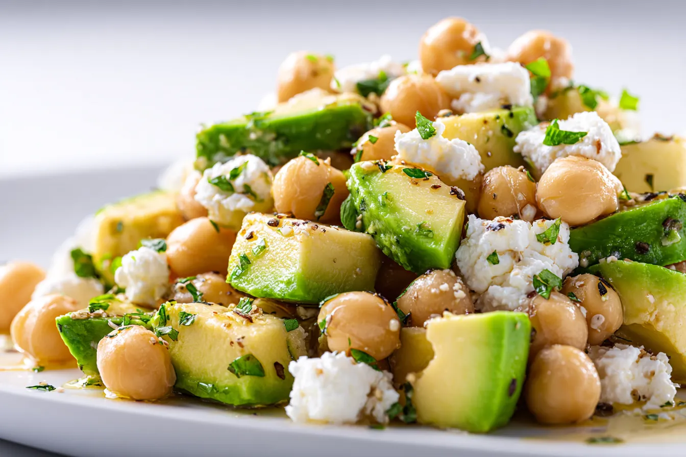 292 fresh chickpea feta salad with avocado for healthy lunches 1 69951aee4b4c3