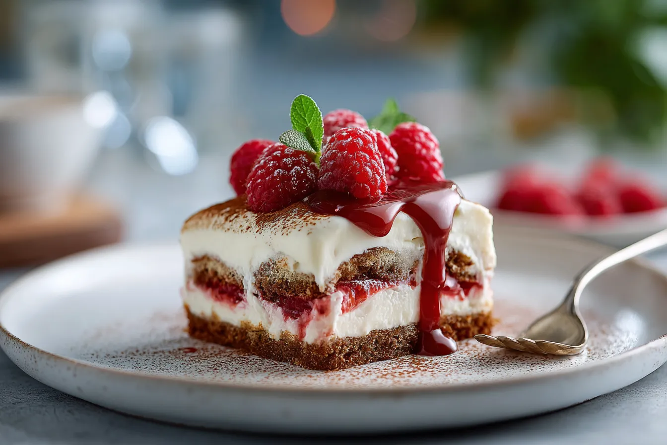 Irresistible Fresh Raspberry Tiramisu: Easy Homemade Dessert Delight