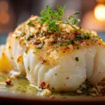 Garlic Butter Baked Cod That Is A Perfect Easy Dinner Delight