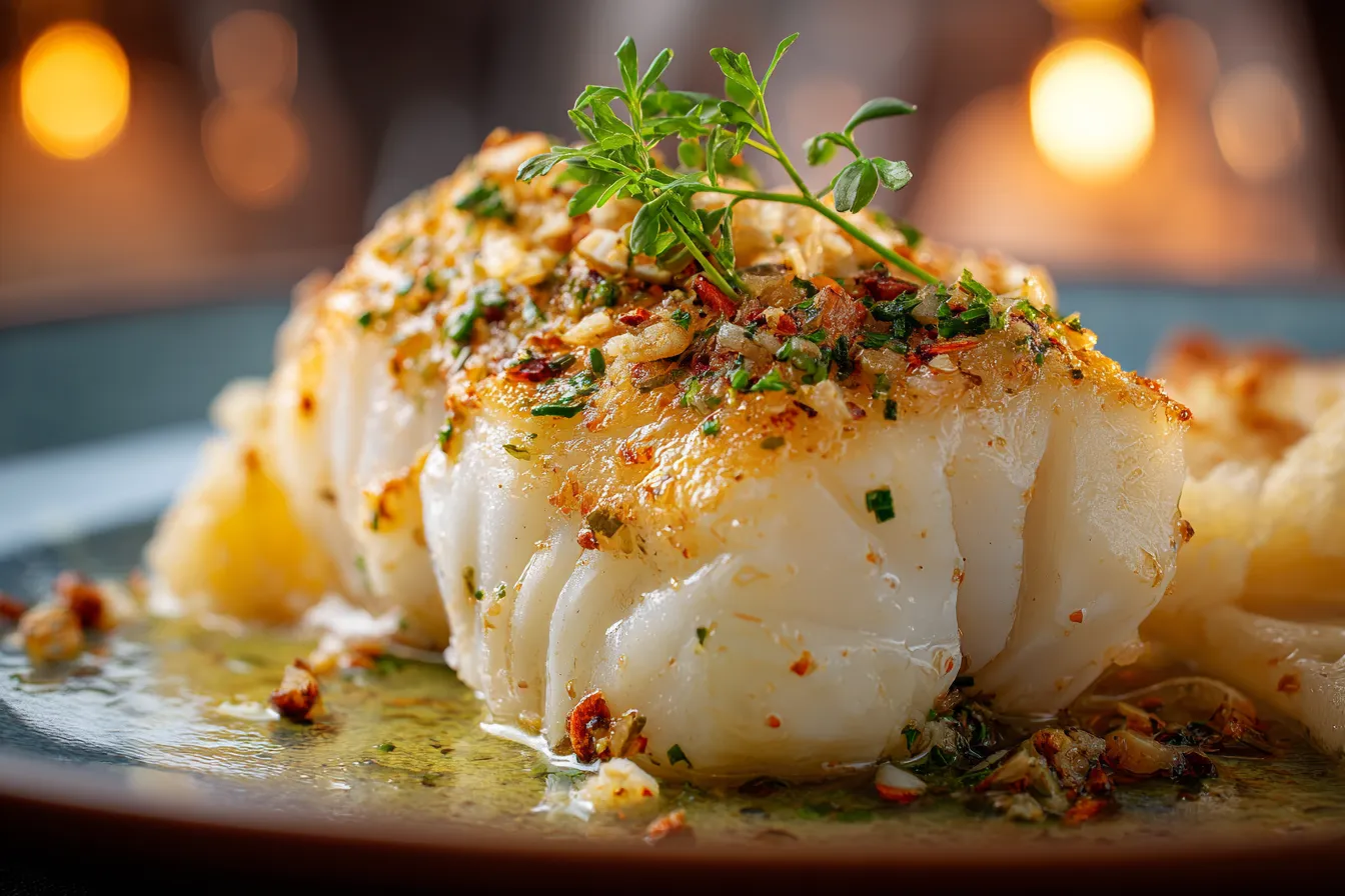 Irresistible Garlic Butter Baked Cod: Easy Dinner Delight!