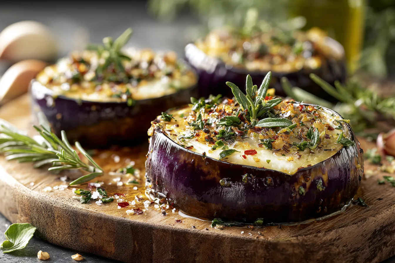 292 garlic herb roasted eggplant for simple meal prep 3 69a0436e6df31