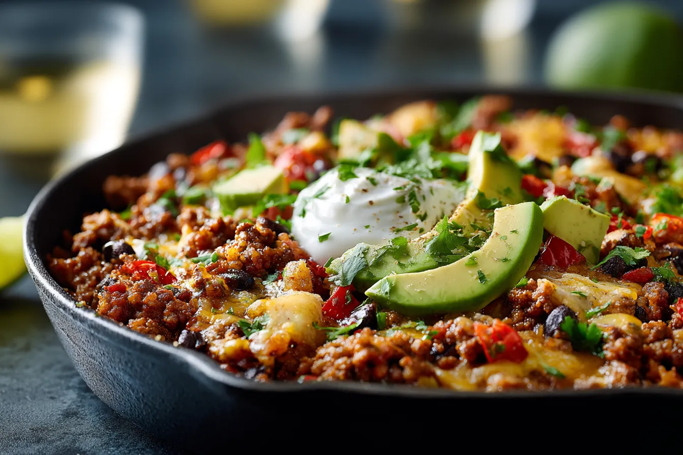 Power-Packed High-Protein Enchilada Skillet for Easy Meal Prep