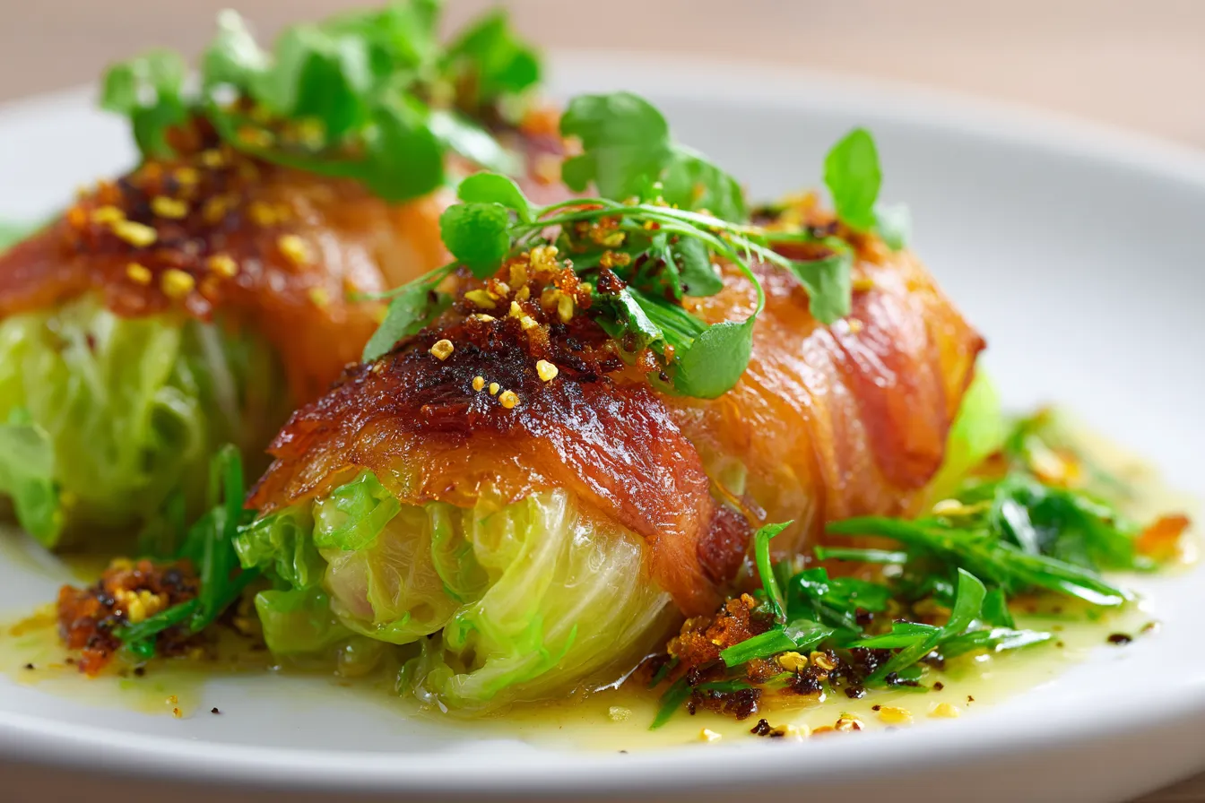 Delicious High Protein Steamed Cabbage Rolls Recipe to Try Now!