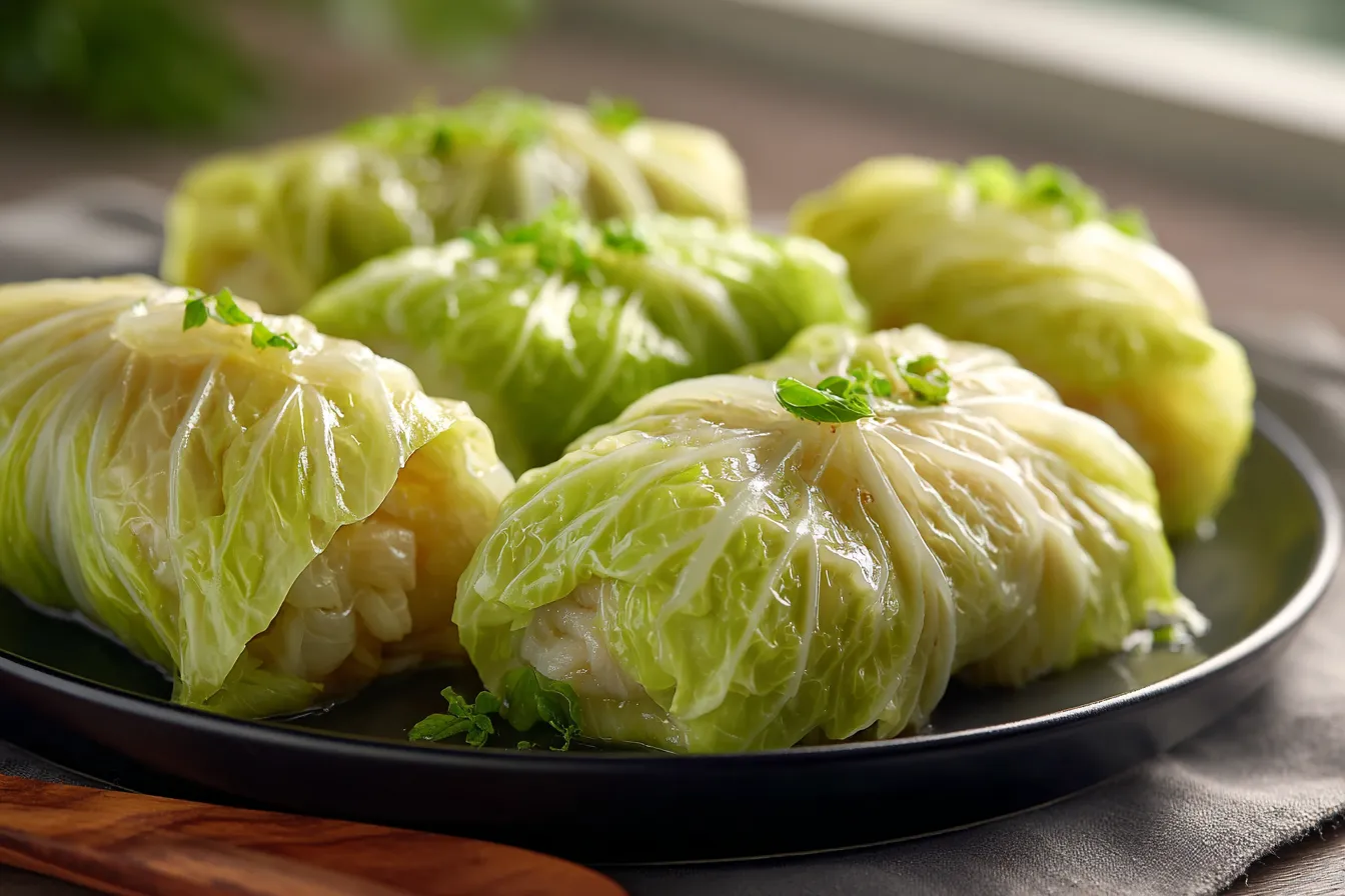 Savory High-Protein Steamed Cabbage Rolls for Easy Dinners