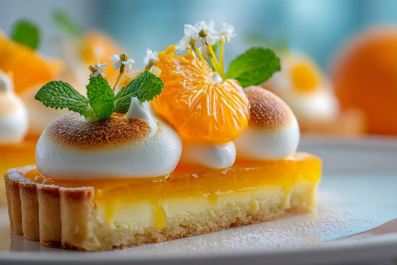 Delicious Irresistible Orange Tart Recipe: Quick & Easy Delight