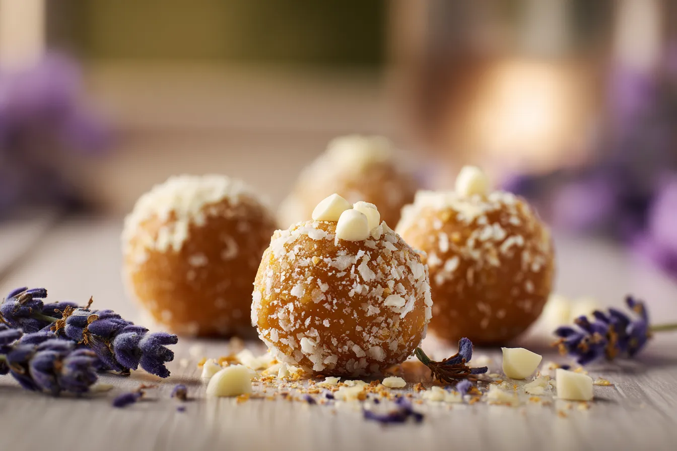 292 lavender honey truffles with white chocolate delight by bakers table 2 69826accabdb6