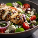 Lemon Basil Chicken Salad for Easy Work Lunches