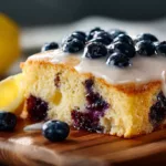 Lemon Blueberry Sheet Cake