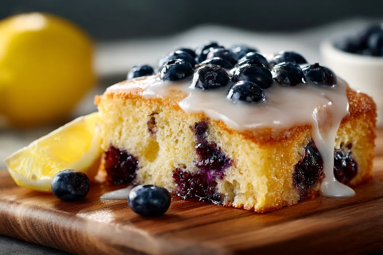 Irresistible Lemon Blueberry Sheet Cake Recipe for Success!
