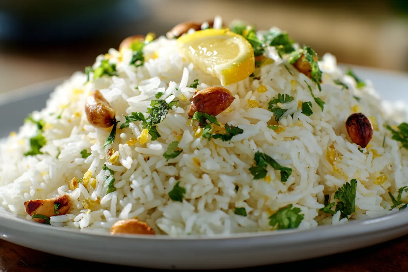 Effortless Lemon Coriander Soya Rice for Fast Weekday Lunches