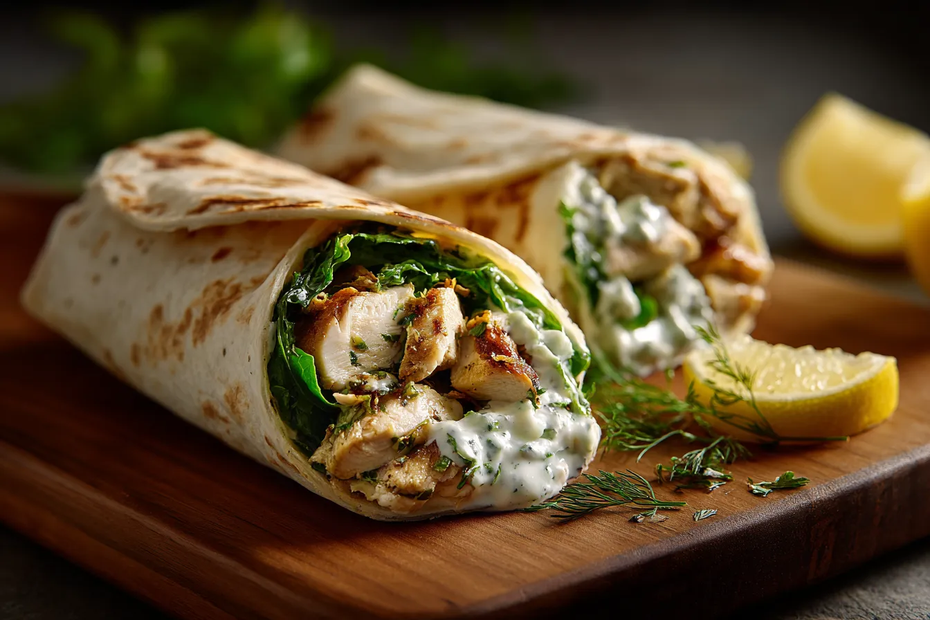 292 lemon herb chicken yogurt wrap perfect for make ahead work lunches 3 698661c1390d7