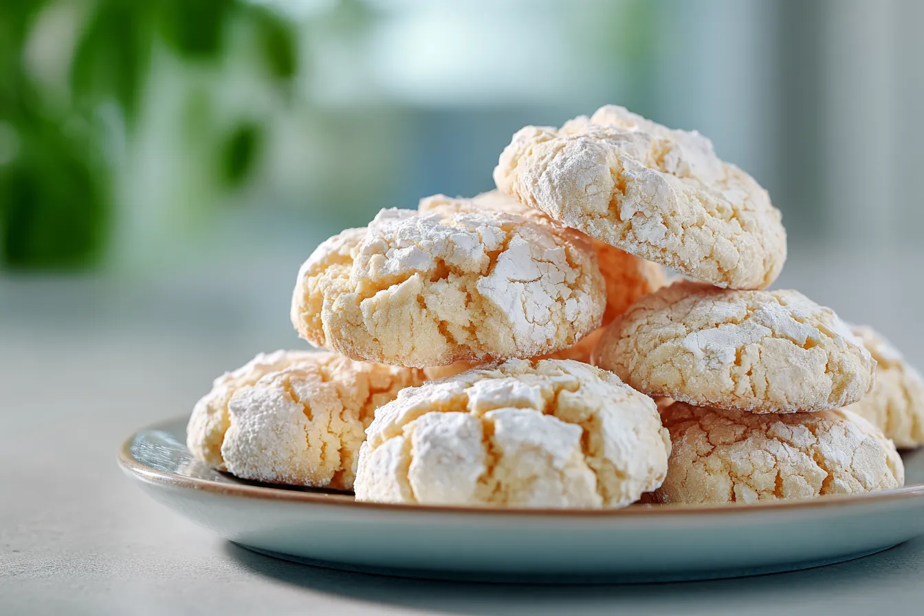 Irresistible Light Almond Crinkle Cookies for Seasonal Desserts