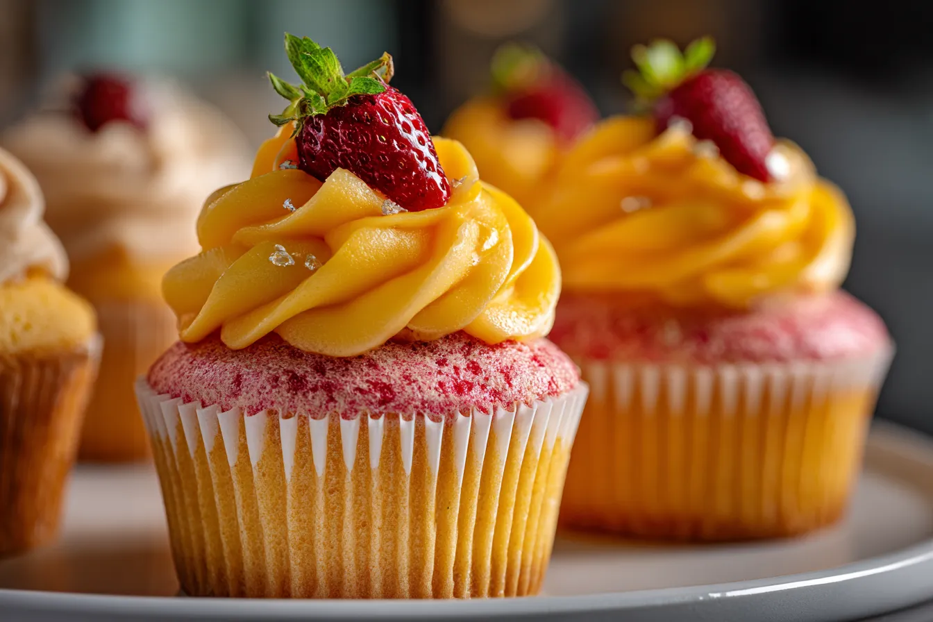 292 mango strawberry sunset cupcakes 3 6982660d31b9d