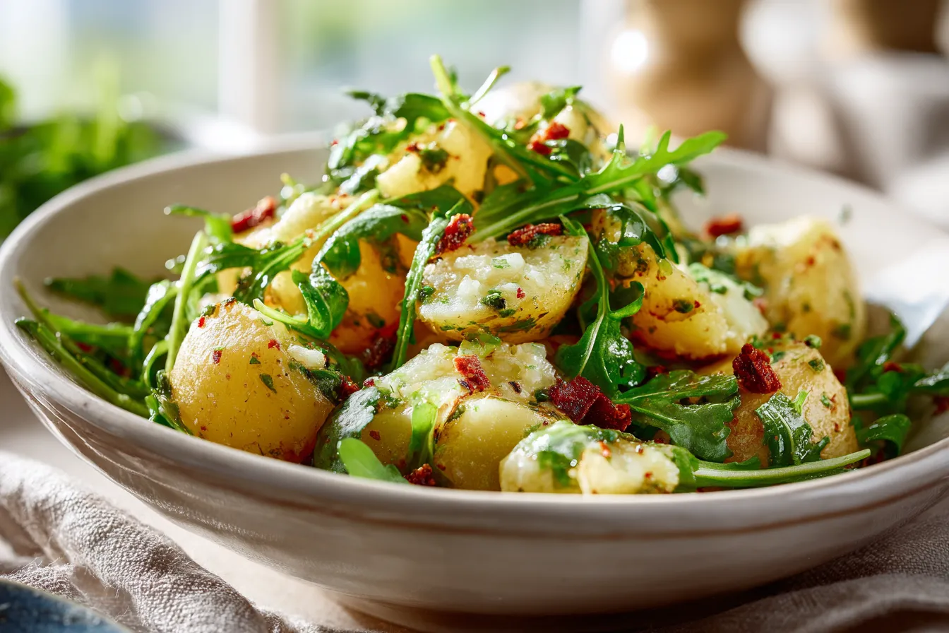 Delicious Potato & Arugula Salad for Effortless Meal Prep