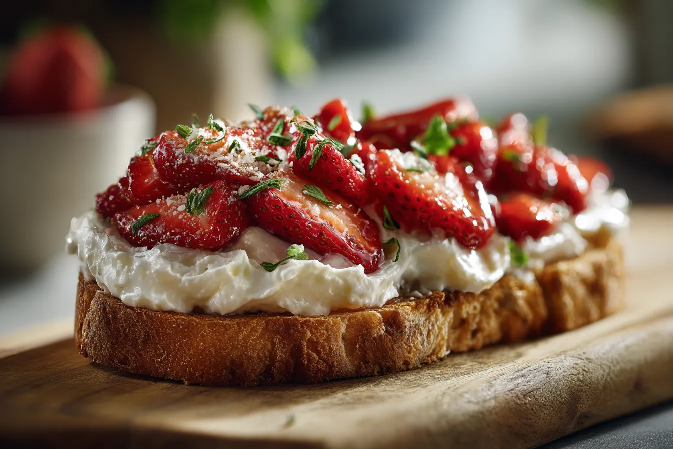 292 roasted strawberry whipped ricotta toast 2 69891c6d79694