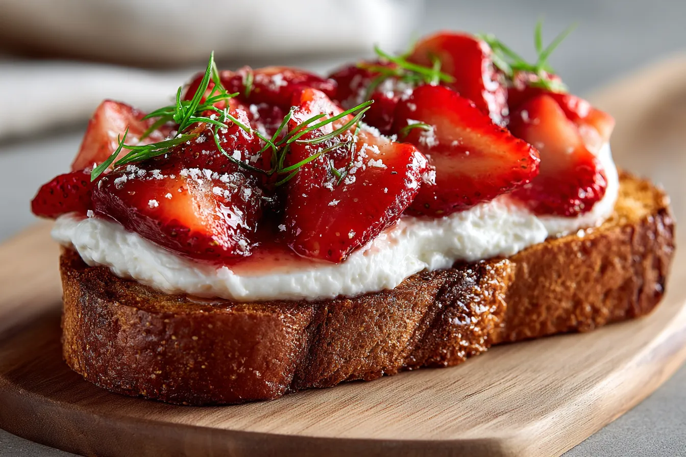 292 roasted strawberry whipped ricotta toast for easy morning prep 1 698d13fd93987