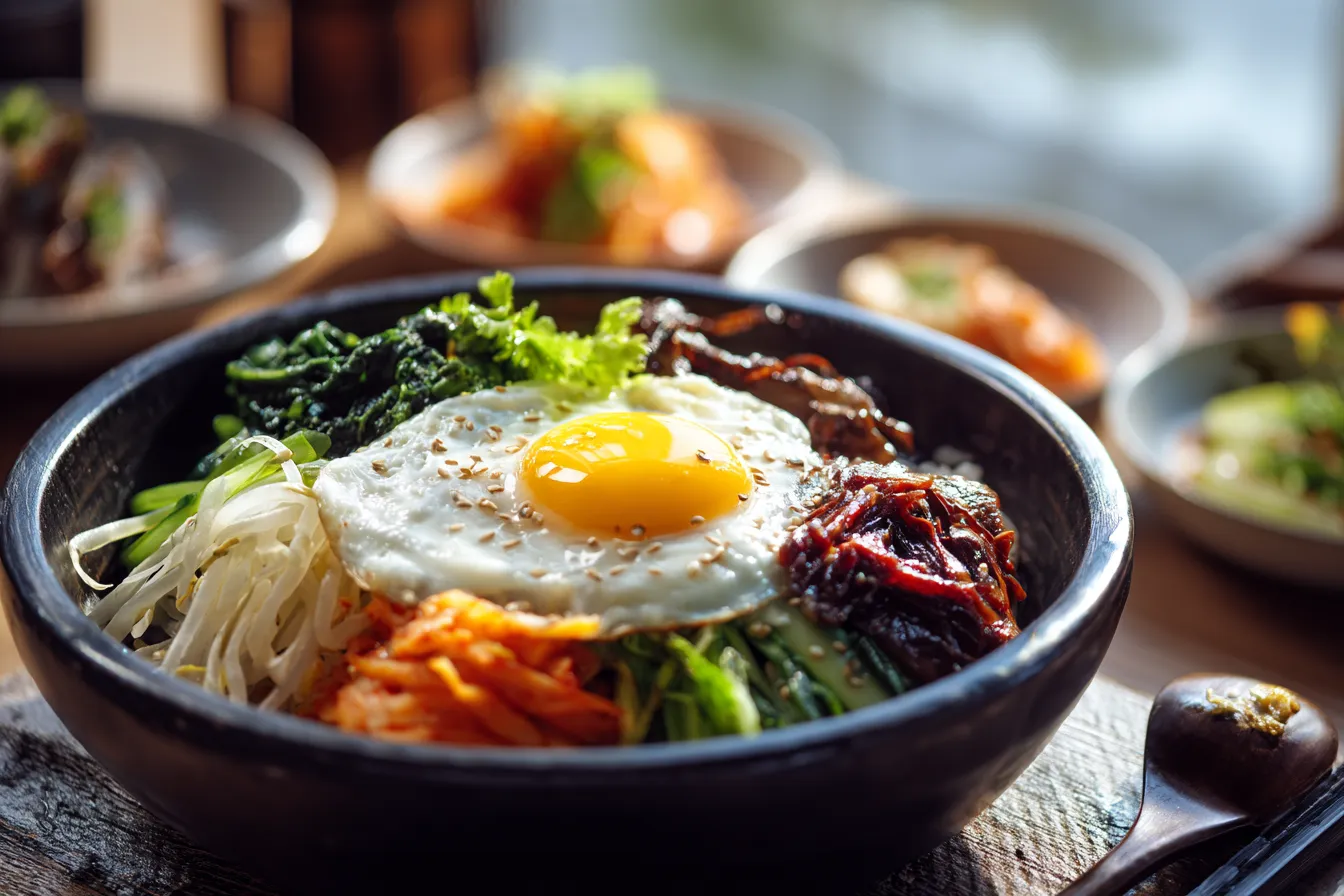 “Delicious Simple Korean Bibimbap for Balanced Family Meals”