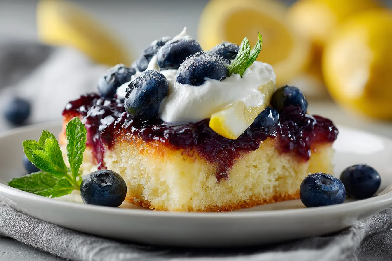 292 simple lemon blueberry sheet cake for crowd friendly baking 3 699a613507fbc