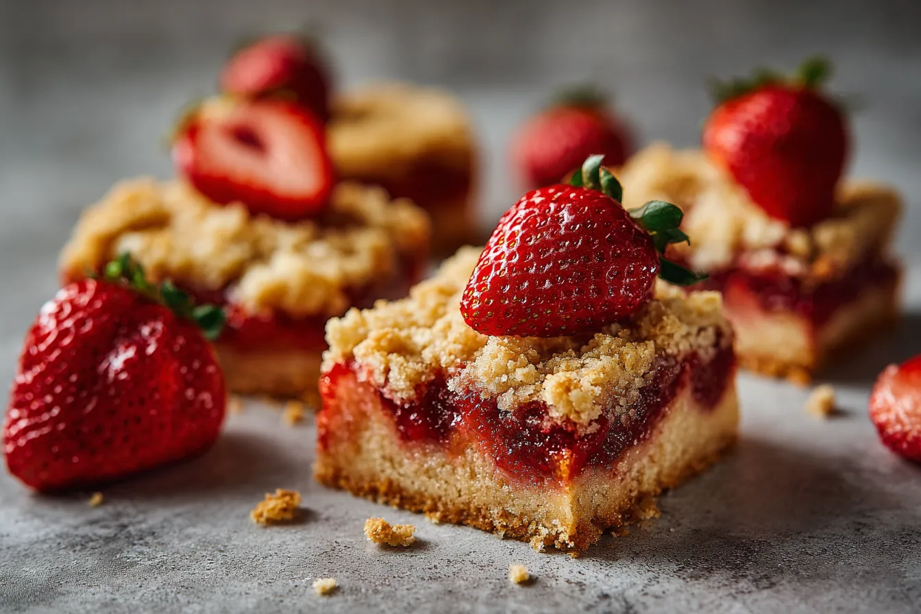 292 simple strawberry crumble oat squares for workday snacks 1 69a03f3f6331e