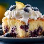 Soft Lemon Blueberry Sheet Cake for Make-Ahead Desserts