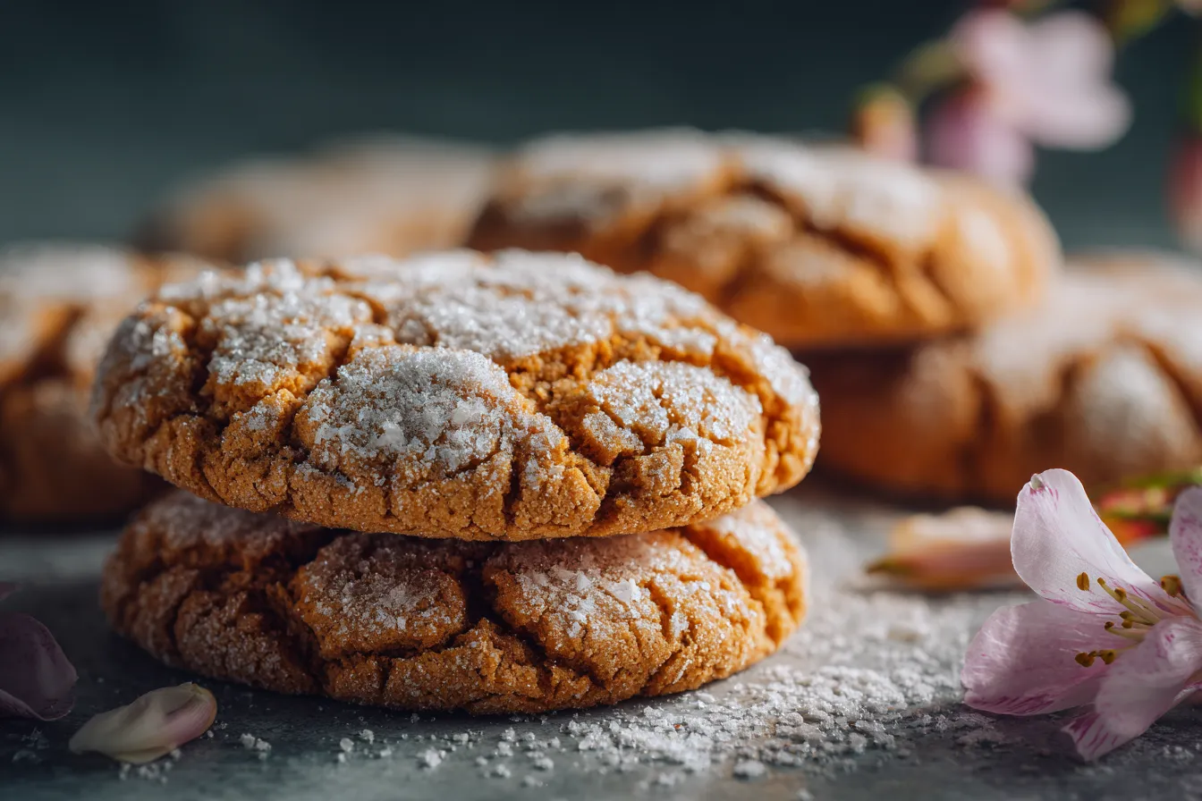 292 soft spring sugar crinkle cookies for make ahead treats 2 698a3f0ff355b