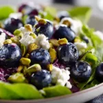 Spring Blueberry Feta Salad with Pistachios for Busy Weeks