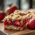 Strawberry Oatmeal Crumble Bars for Easy Weekly Baking
