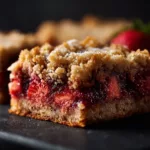 Strawberry Oatmeal Crumble Bars Recipe