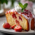 Strawberry Pound Cake