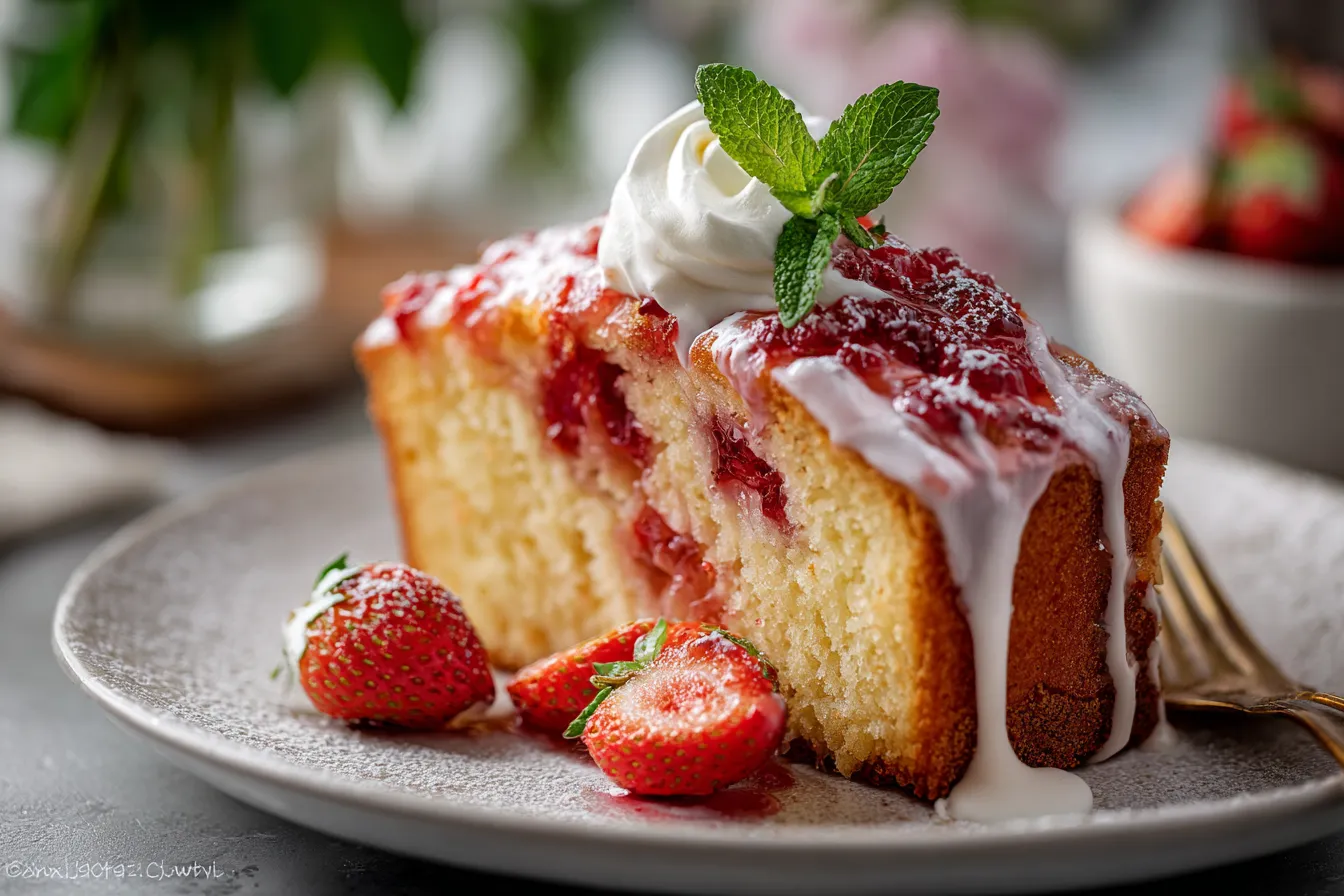 Delicious Strawberry Pound Cake: Irresistible Recipe & Tips