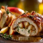 Apple and Brie Stuffed Chicken