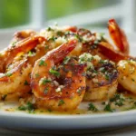 Cheesy, buttery, garlicky shrimp