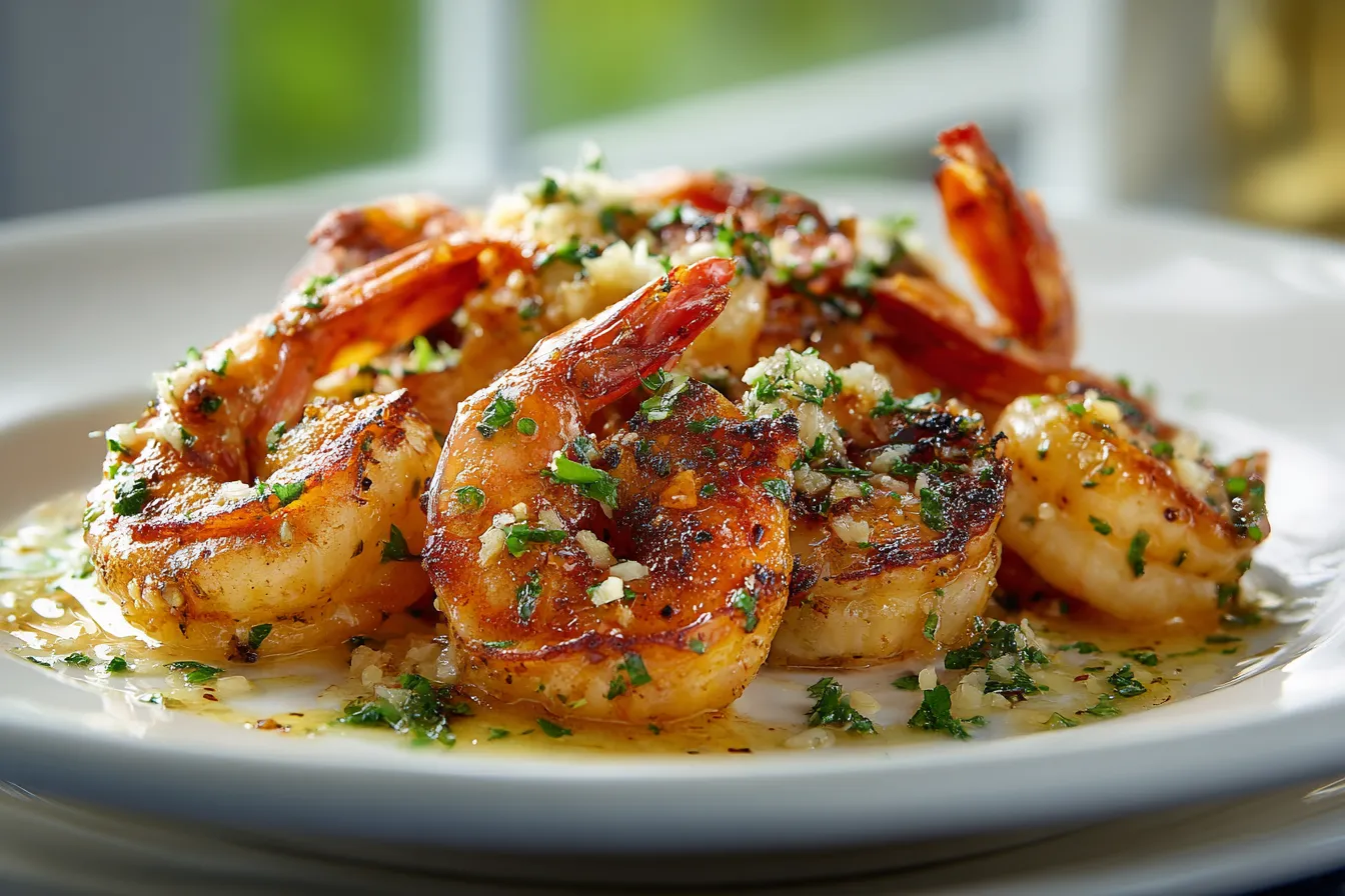 Irresistible Cheesy Butter Garlic Shrimp: Quick & Easy Recipe