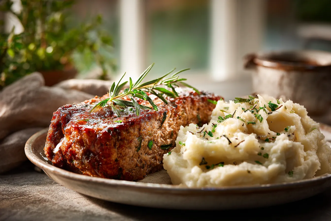 292 classic meatloaf with creamy herb mashed potatoes 4 69b75d479f7d2