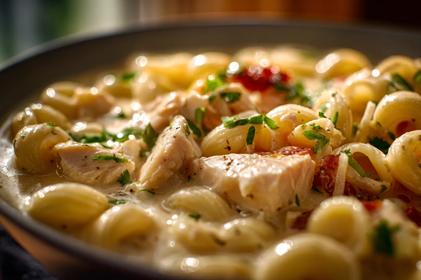 Satisfying Creamy Chicken Mac Soup for Effortless Dinners 2 292 comforting creamy chicken macaroni soup for lazy dinners 2 69c0754f93c09