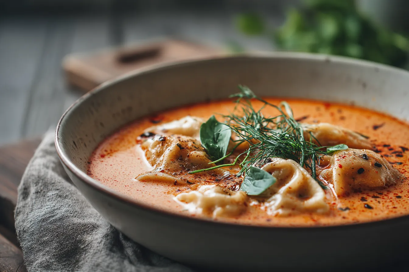 292 creamy red curry soup with dumplings greens 1 69a84afdce9b7