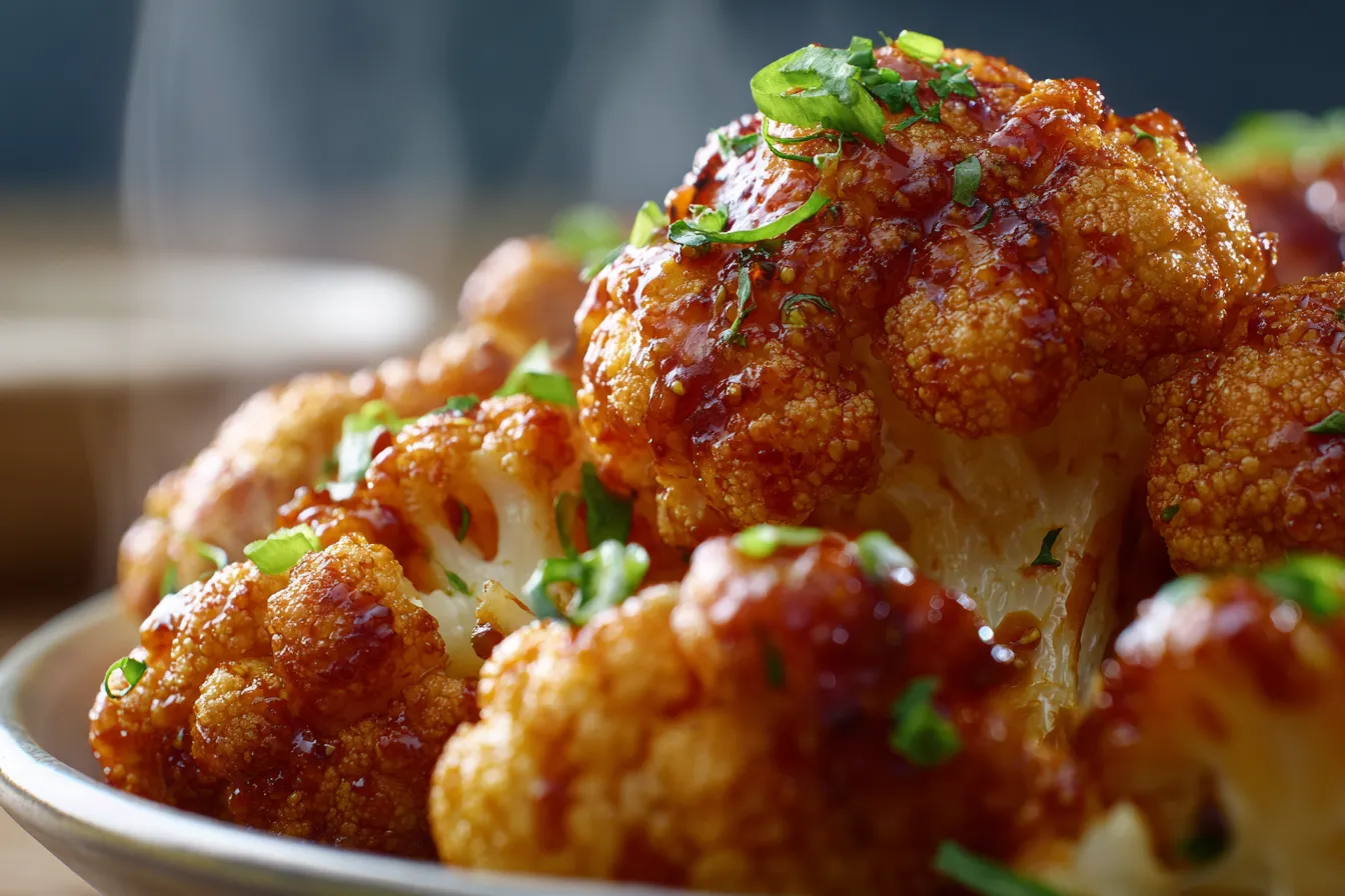 292 delicious maple sriracha cauliflower recipe for a spicy and sweet veggie 3 69a849e9bcd9a