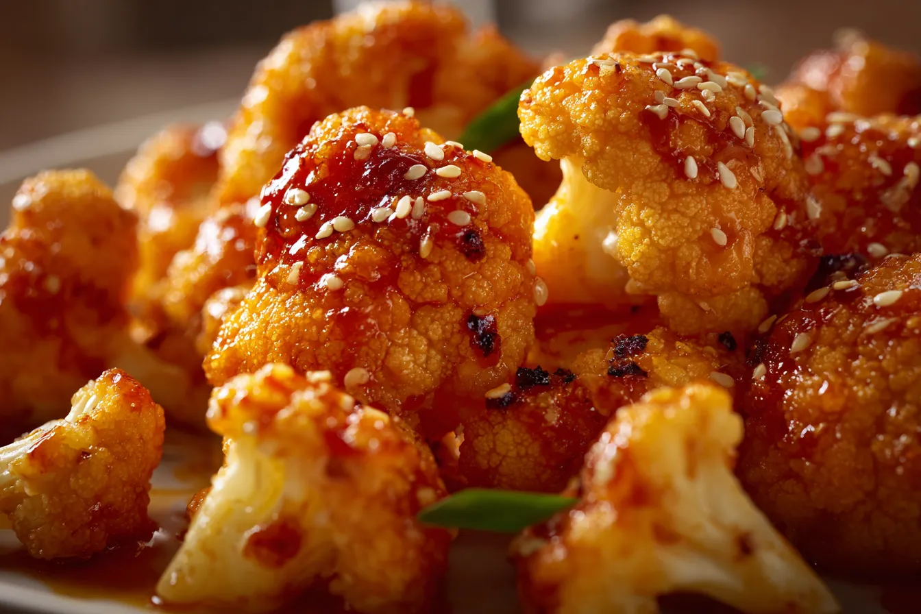 Irresistible Maple Sriracha Cauliflower Recipe: Sweet & Spicy!