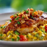 Dinner with Slow-Cooker Street Corn Chicken