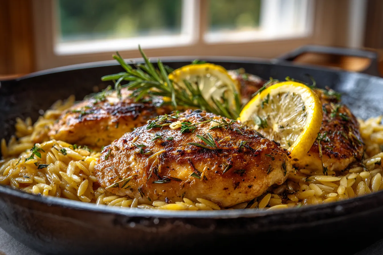 292 easy lemon feta chicken and orzo for gatherings 4 69bf500c0831b