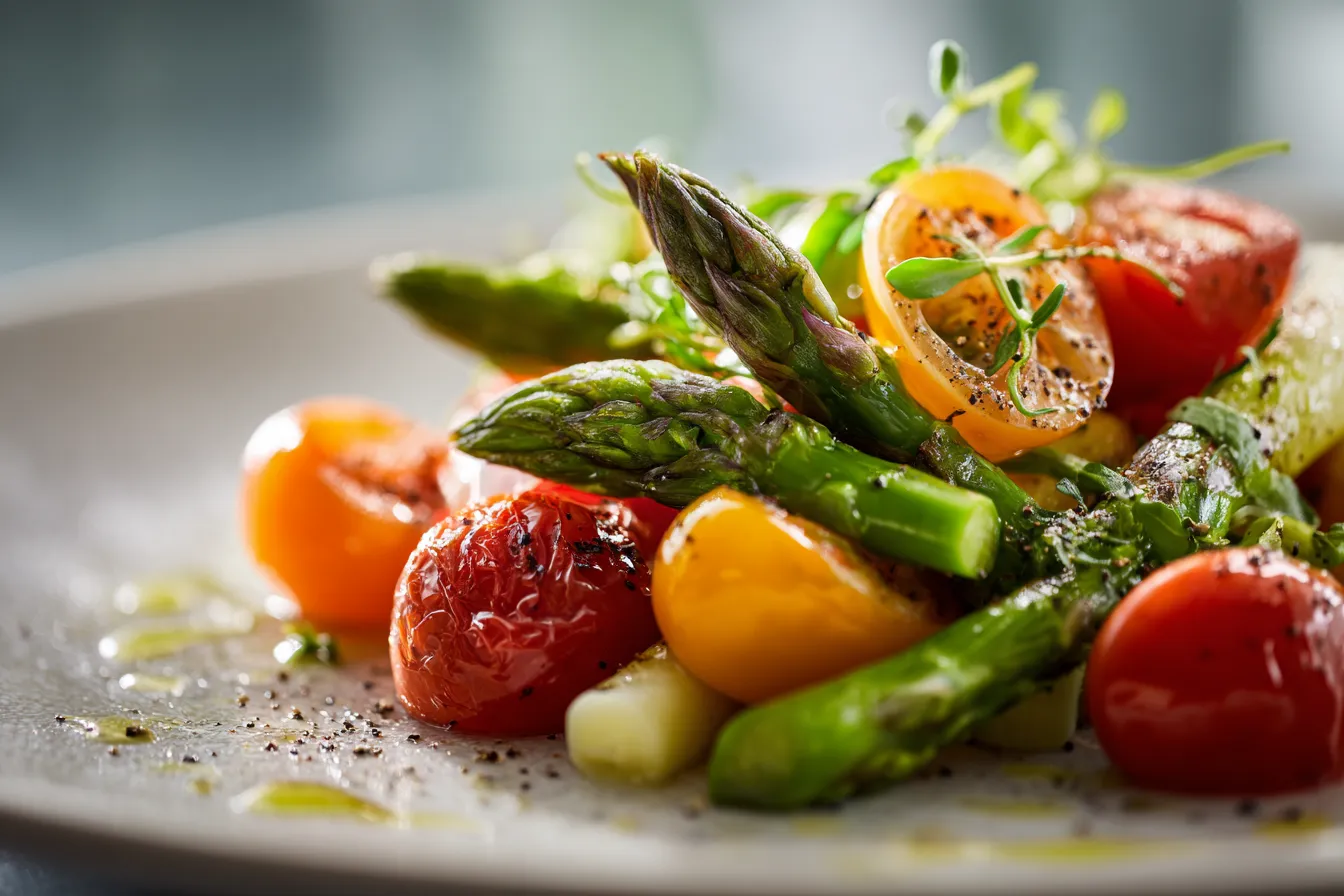 Revitalize Your Meals: Asparagus Cherry Tomato Salad Recipe