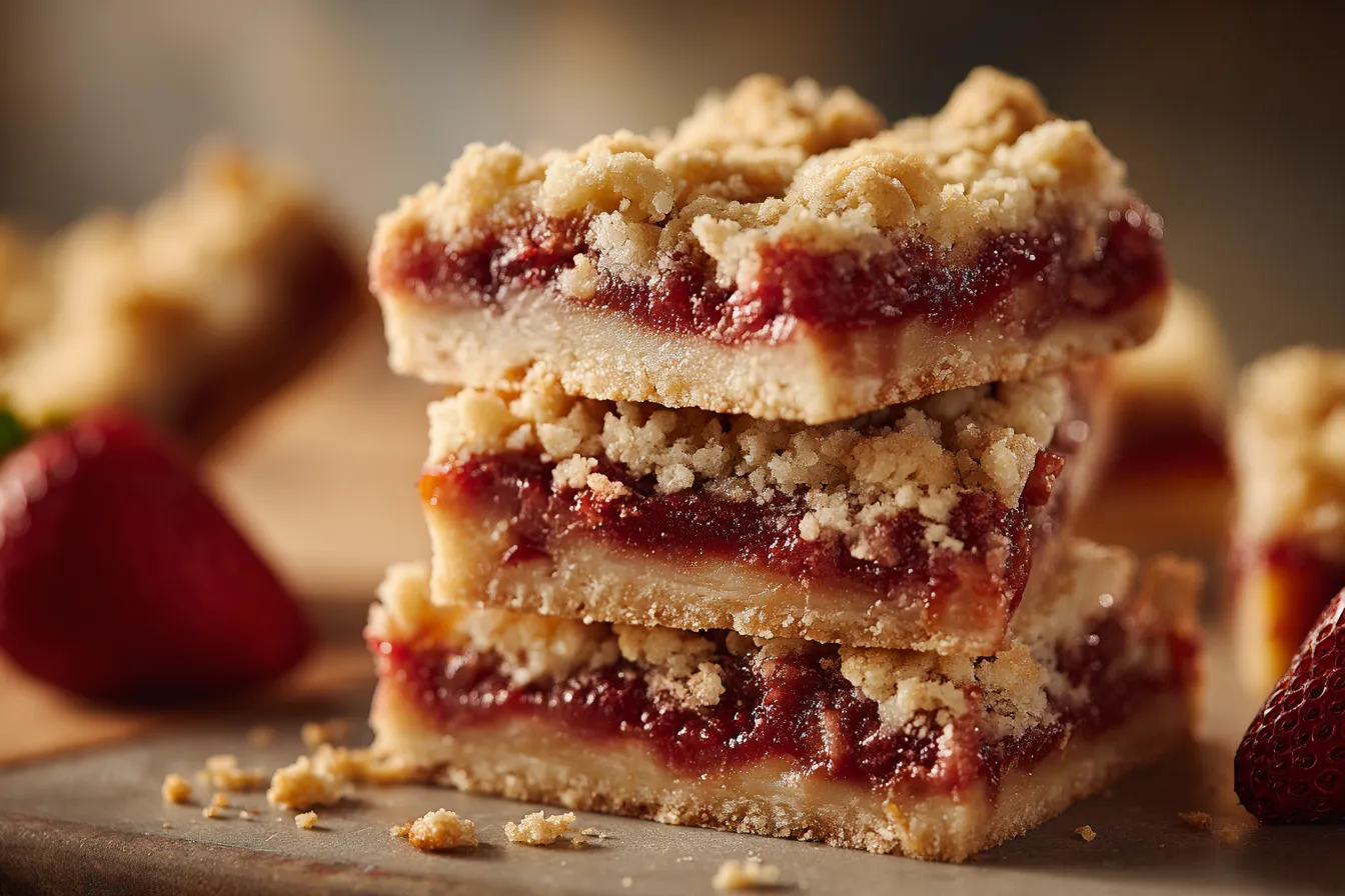 292 everyday strawberry oat squares with a soft crumble top 1 69b4bf81b0be6