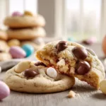 Freezer-Friendly Easter Cookie Dough with Mini Chocolate Eggs