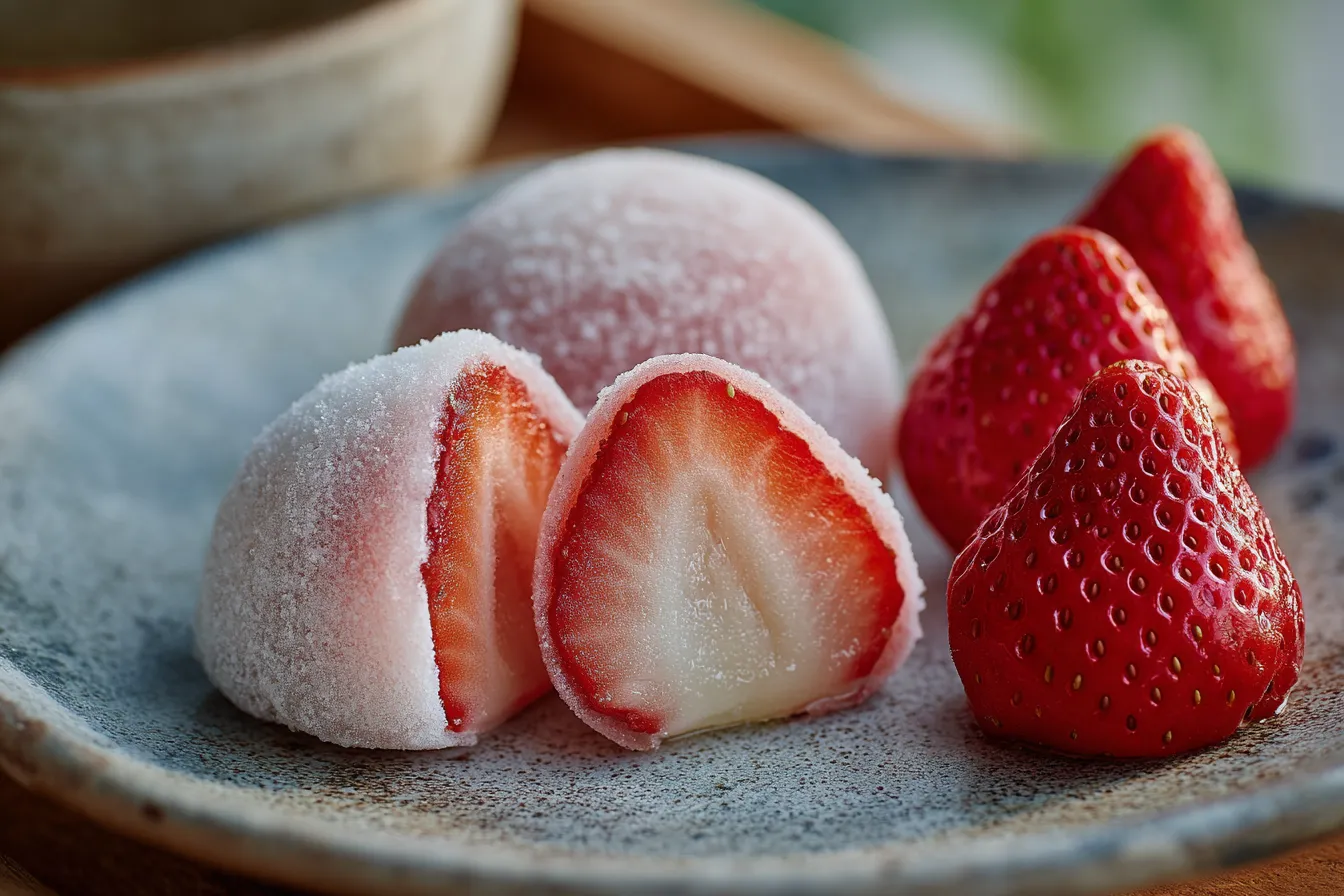 292 fresh strawberry mochi for light after dinner sweets 1 69aa2d1fa593f
