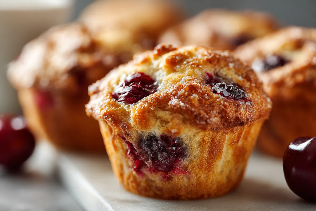 292 irresistible cherry cobbler muffins 4 69ba9b6dbfac7