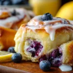 Lemon Blueberry Sweet Rolls