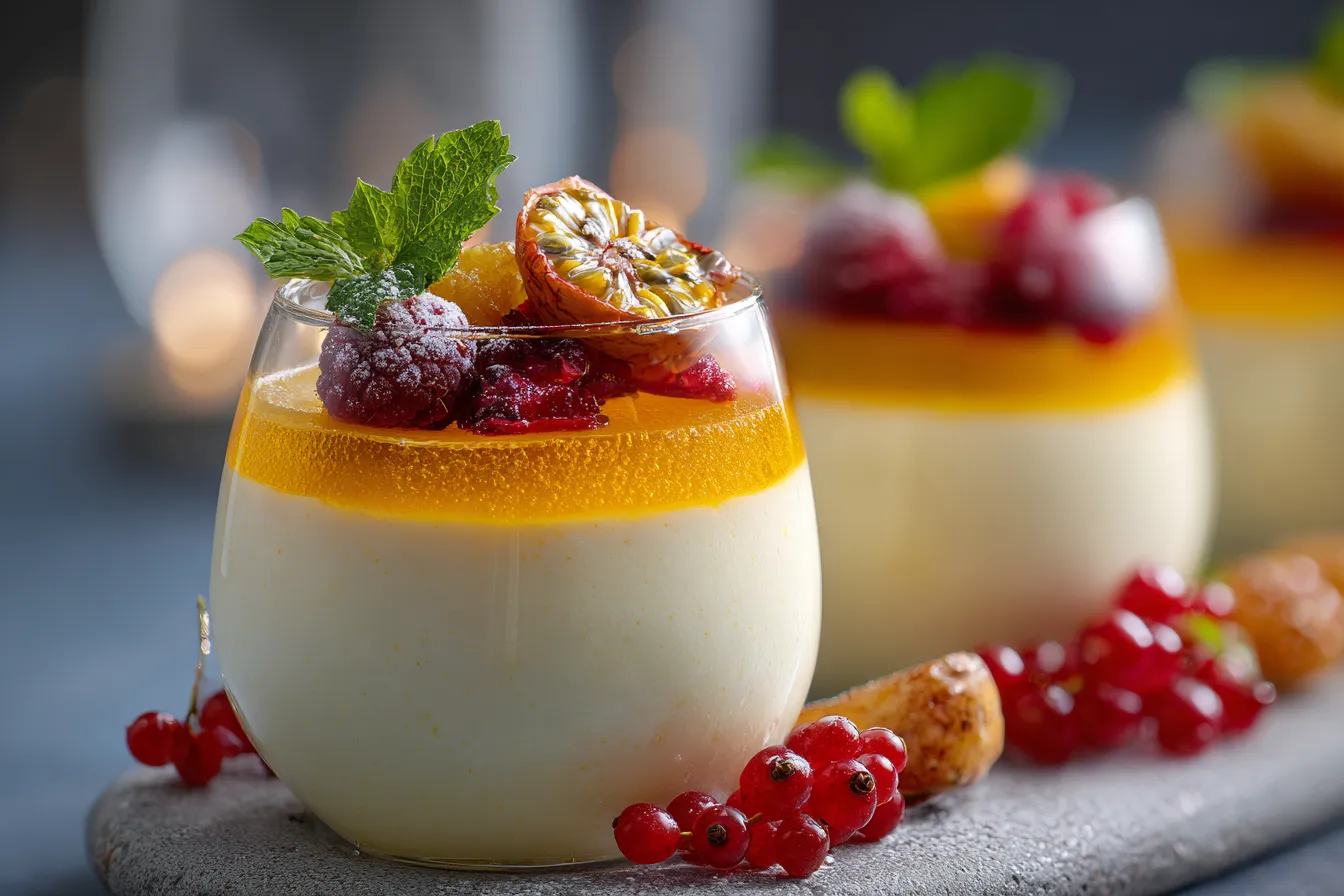 Delicious Light Jelly Custard Parfaits: Easy Meal Prep Desserts